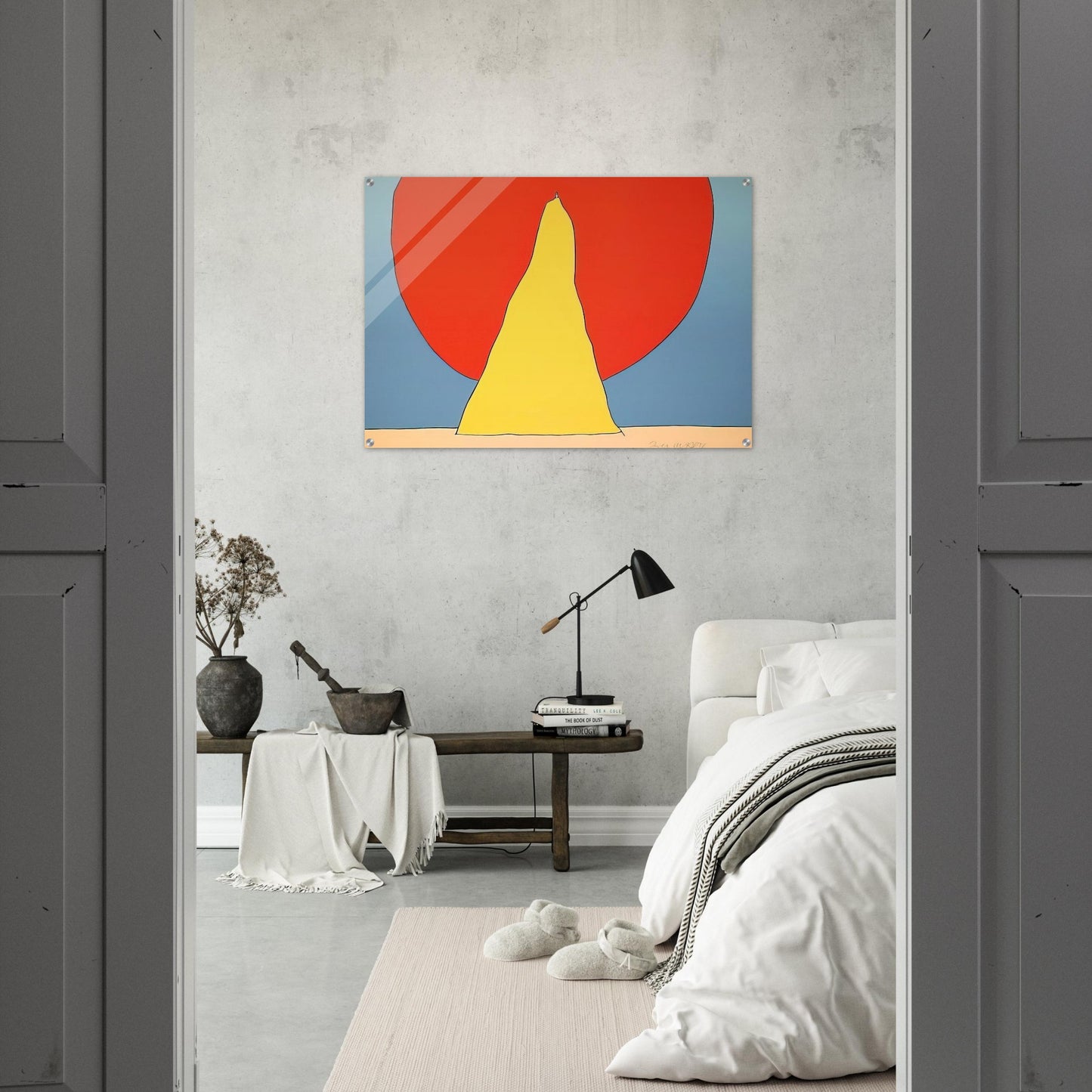 CLOSER TO GOD 1971 - Peter Max Acrylic Print - 70x100 cm / 28x40″ inches