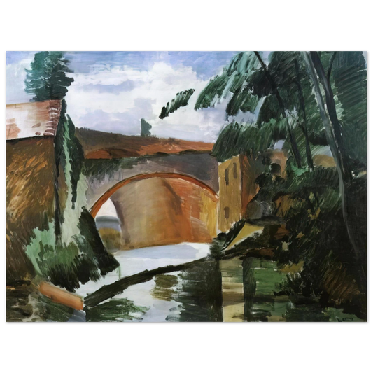 Andre Derain - THE RIVER 1912  75x100 cm / 30x40inches Fine Art Poster