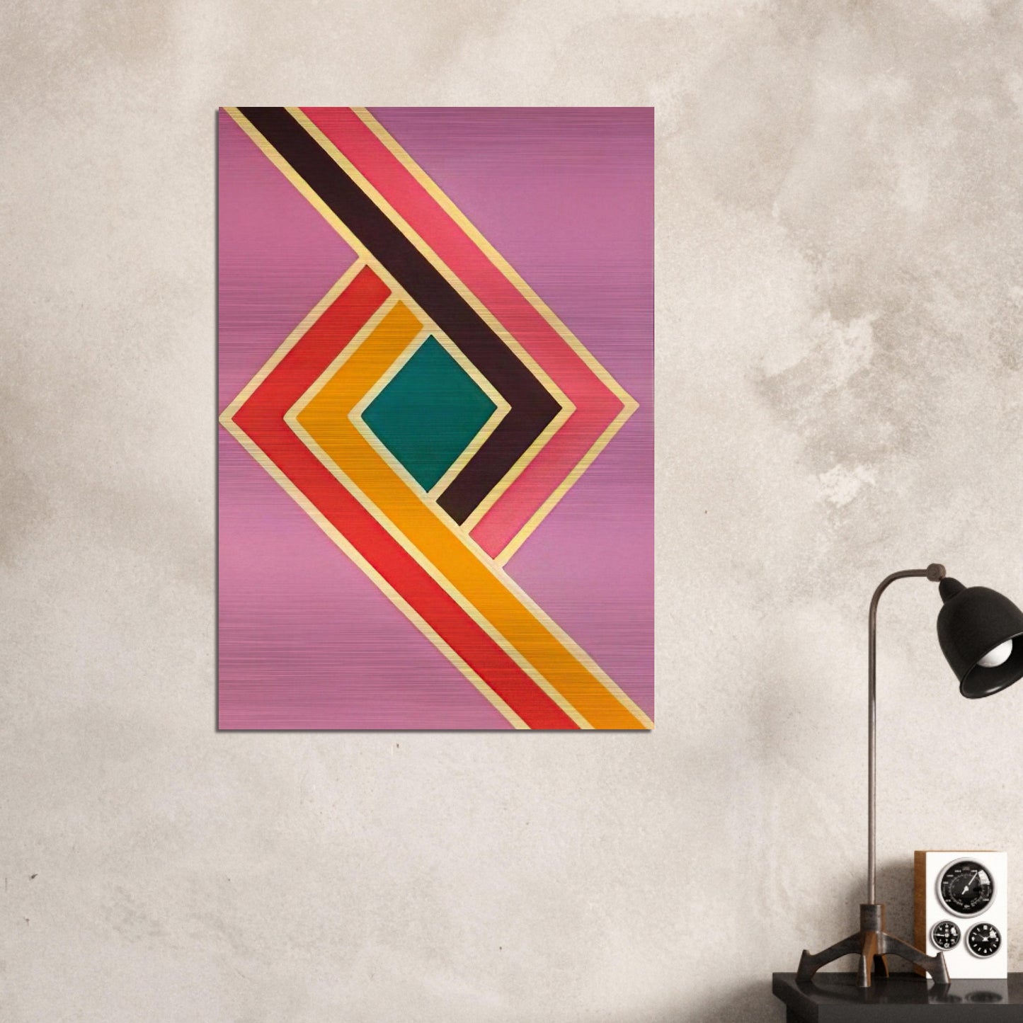 Comet I - Sam Gilliam Brushed Aluminum Print - 70x100 cm / 28x40 inches | Sam Gilliam Aluminum Print | Sam Gilliam Prints
