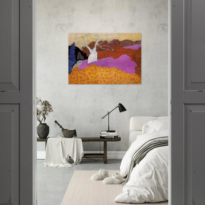 Autumn - 1944 - Milton Avery Brushed Aluminum Print - 70x100 cm / 28x40 inches | Milton Avery Aluminum Print | Milton Avery Prints