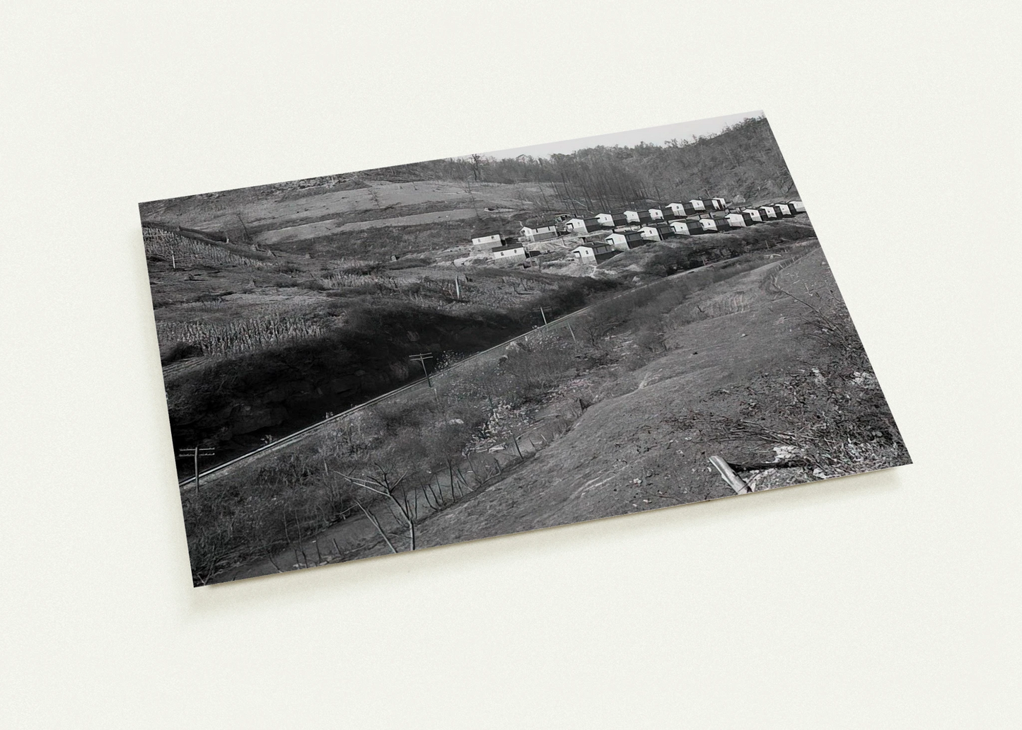 COAL COMPANY TOWN IN JENKINS 1935 By Ben Shahn Pack of 10 Post Cards | Ben Shahn Post Cards | A6 (10.5 x 14.8 cm) - 4.1 x 5.8 inches