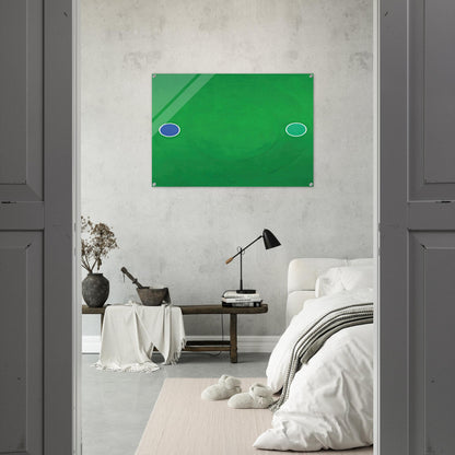 Green Melt - 1966 - Thomas Downing Acrylic Print - 70x100 cm / 28x40″ inches