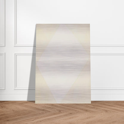 Two Whites - Ellsworth Kelly Brushed Aluminum Print - 70x100 cm / 28x40 inches | Ellsworth Kelly Aluminum Print | Ellsworth Kelly Prints