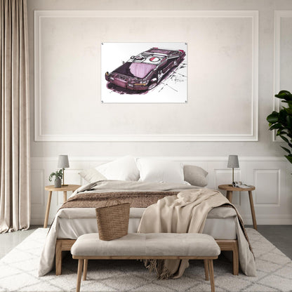 Syd Mead - Syd Mead Acrylic Print - 70x100 cm / 28x40″ inches