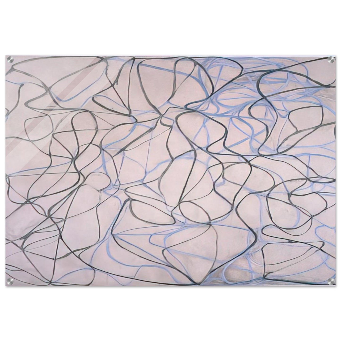 Vine - 1993 - Brice Marden Acrylic Print - 70x100 cm / 28x40″ inches