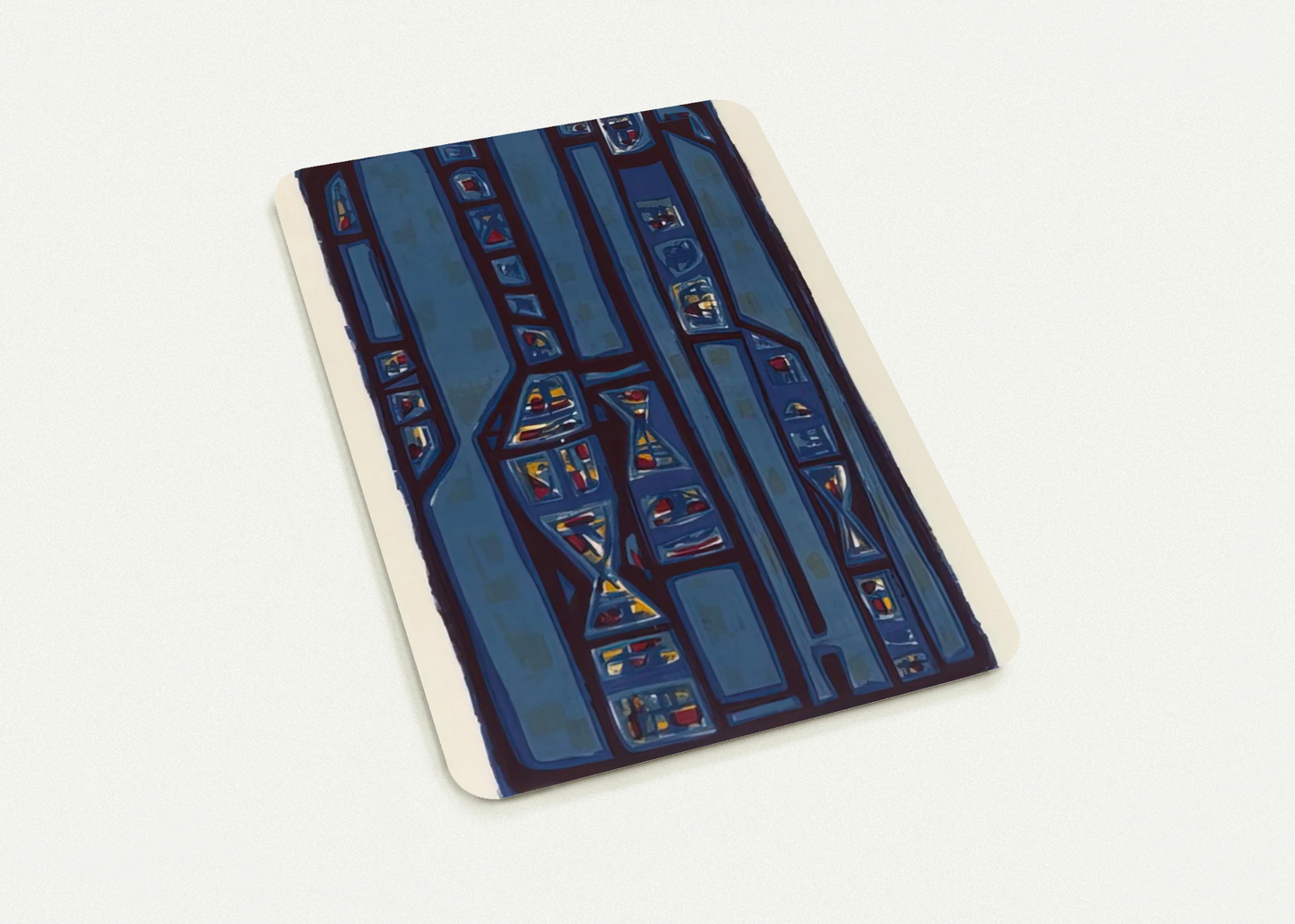 Litanies - 1952 By Alfred Manessier Pack of 10 Post Cards | Alfred Manessier Post Cards | A6 (10.5 x 14.8 cm) - 4.1 x 5.8 inches