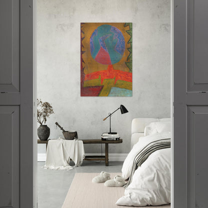 Luna - Pedro Coronel Brushed Aluminum Print - 70x100 cm / 28x40 inches | Pedro Coronel Aluminum Print | Pedro Coronel Prints