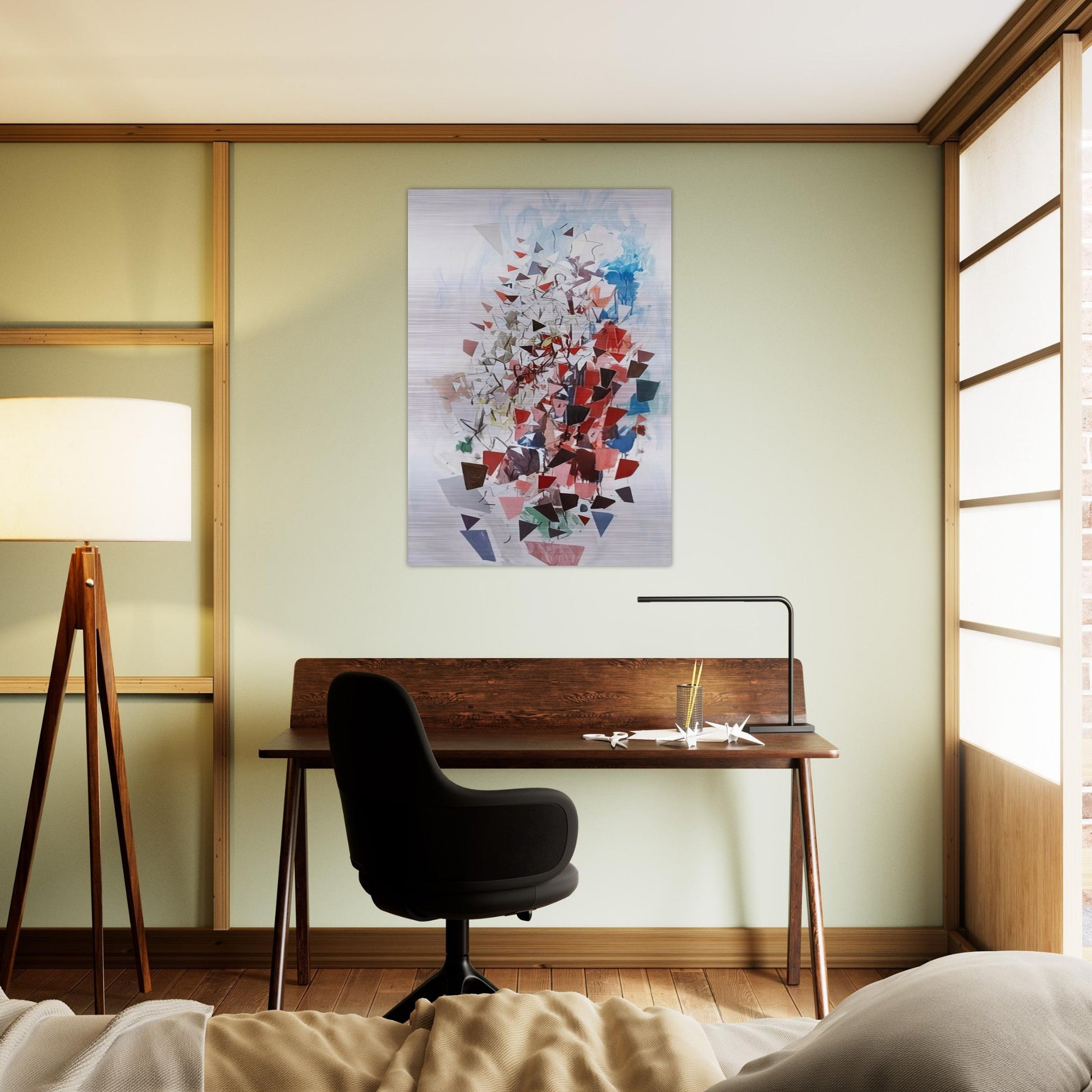 Soaring II - 1994 - Robert Goodnough Brushed Aluminum Print - 70x100 cm / 28x40 inches | Robert Goodnough Aluminum Print | Robert Goodnough Prints