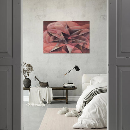 Armonie di forme contrarie - 1935 - Gerardo Dottori Brushed Aluminum Print - 70x100 cm / 28x40 inches | Gerardo Dottori Aluminum Print | Gerardo Dottori Prints