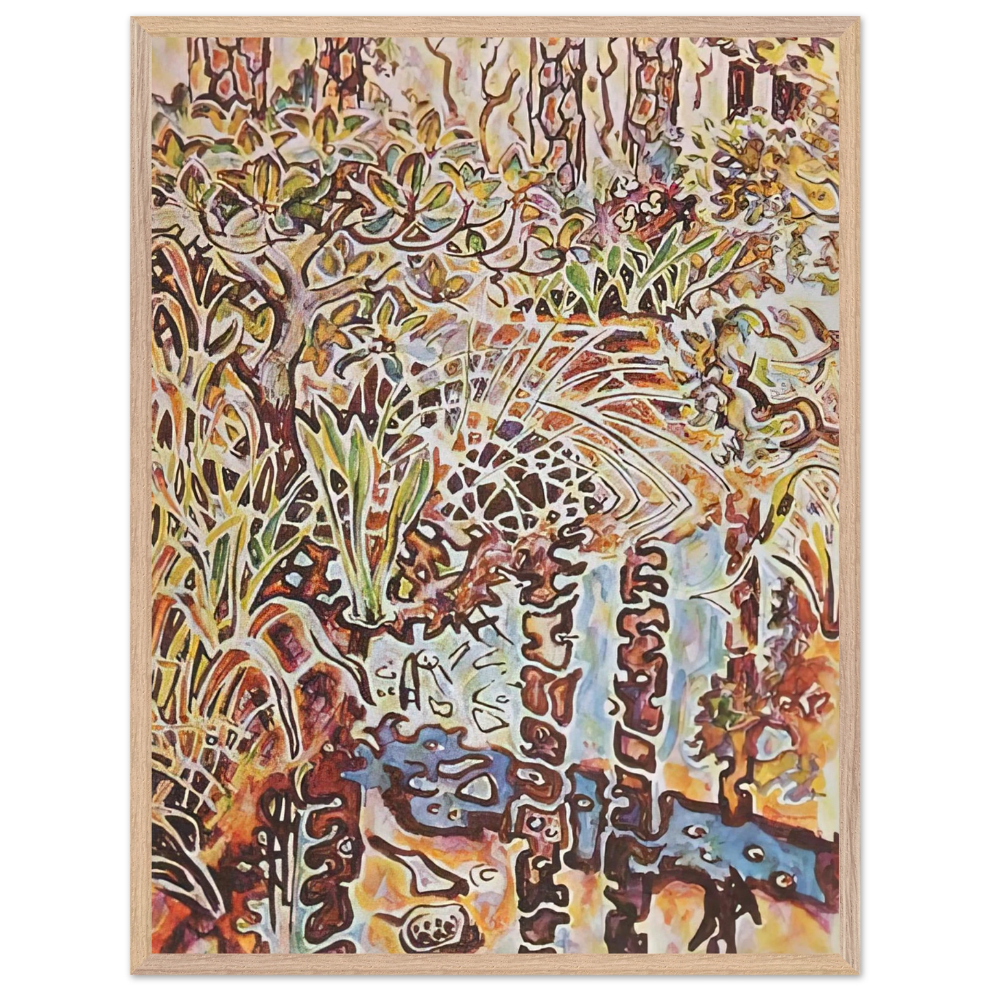 Walter Inglis Anderson - Walter Anderson Wall art - 27x35 cm / 11x14 inches - Fine Art Poster-canvas - -