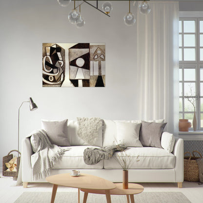 Armchair  California  - Pablo Picasso Brushed Aluminum Print - 70x100 cm / 28x40 inches | Pablo Picasso Aluminum Print | Pablo Picasso Prints