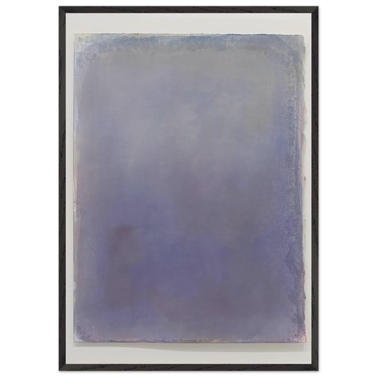 ISTRIA V 2011 - Gotthard Graubner 70x100 cm / 28x40 inches Framed Art Print – Black Wooden Frame