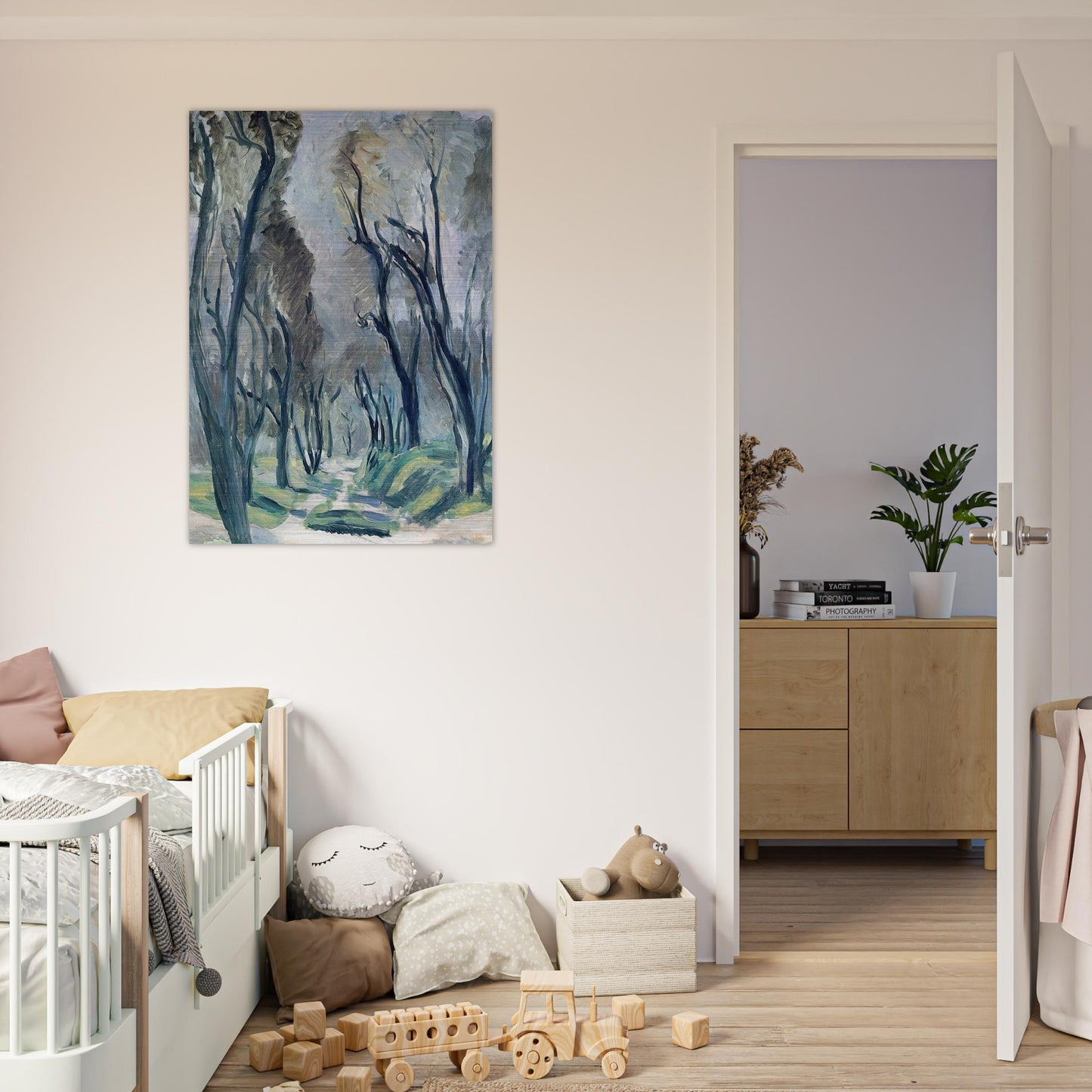 AVENUE OF OLIVE TREES 1952 - Henri Matisse Brushed Aluminum Print - 70x100 cm / 28x40 inches | Henri Matisse Aluminum Print | Henri Matisse Prints