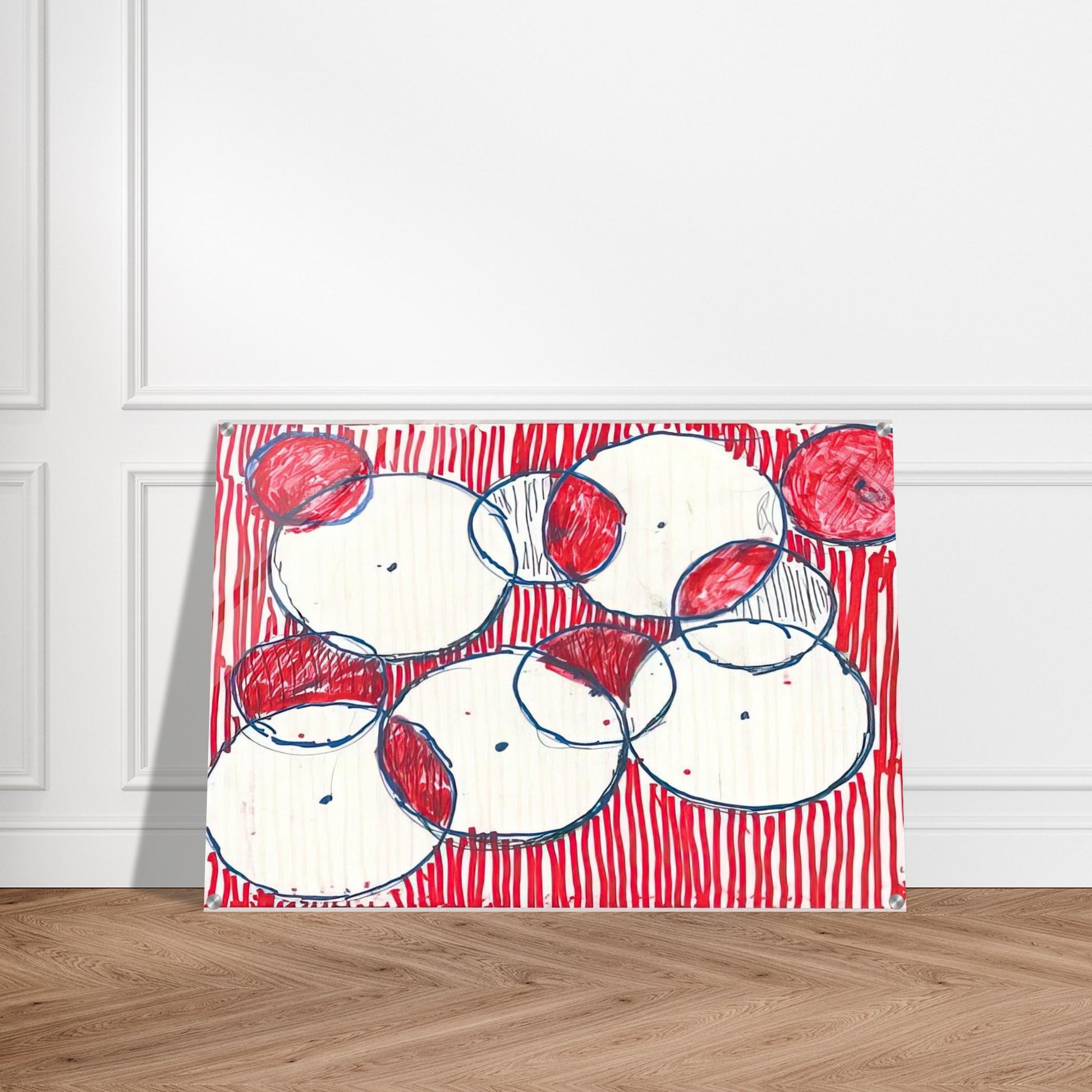 BE CALME OCTOBER 1ST 31ST 2004 - Louise Bourgeois Acrylic Print - 70x100 cm / 28x40″ inches