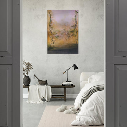 25 5 2001 2001 - Zao Wou-Ki Brushed Aluminum Print - 70x100 cm / 28x40 inches | Zao Wou-Ki Aluminum Print | Zao Wou-Ki Prints