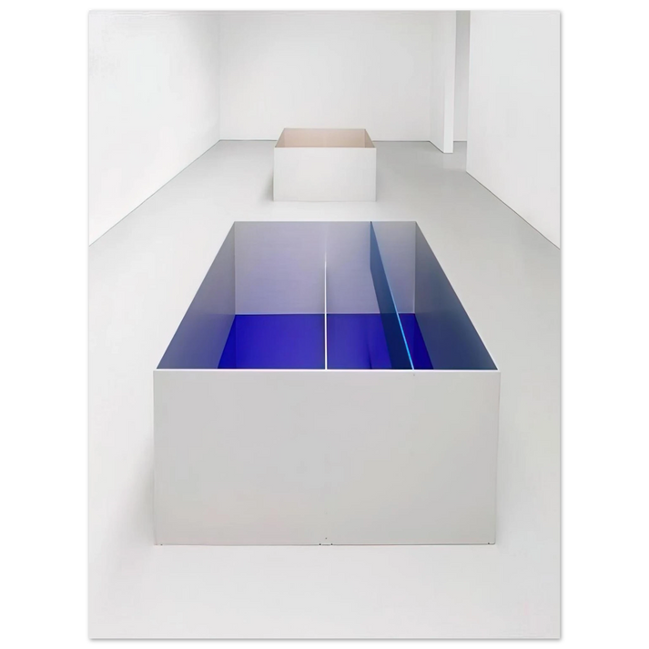 Donald Judd - Untitled 89-6 Menziken - 1989  75x100 cm / 30x40inches Fine Art Poster