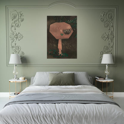 THE ROSE MARBLE TABLE 1917 - Henri Matisse Brushed Aluminum Print - 70x100 cm / 28x40 inches | Henri Matisse Aluminum Print | Henri Matisse Prints