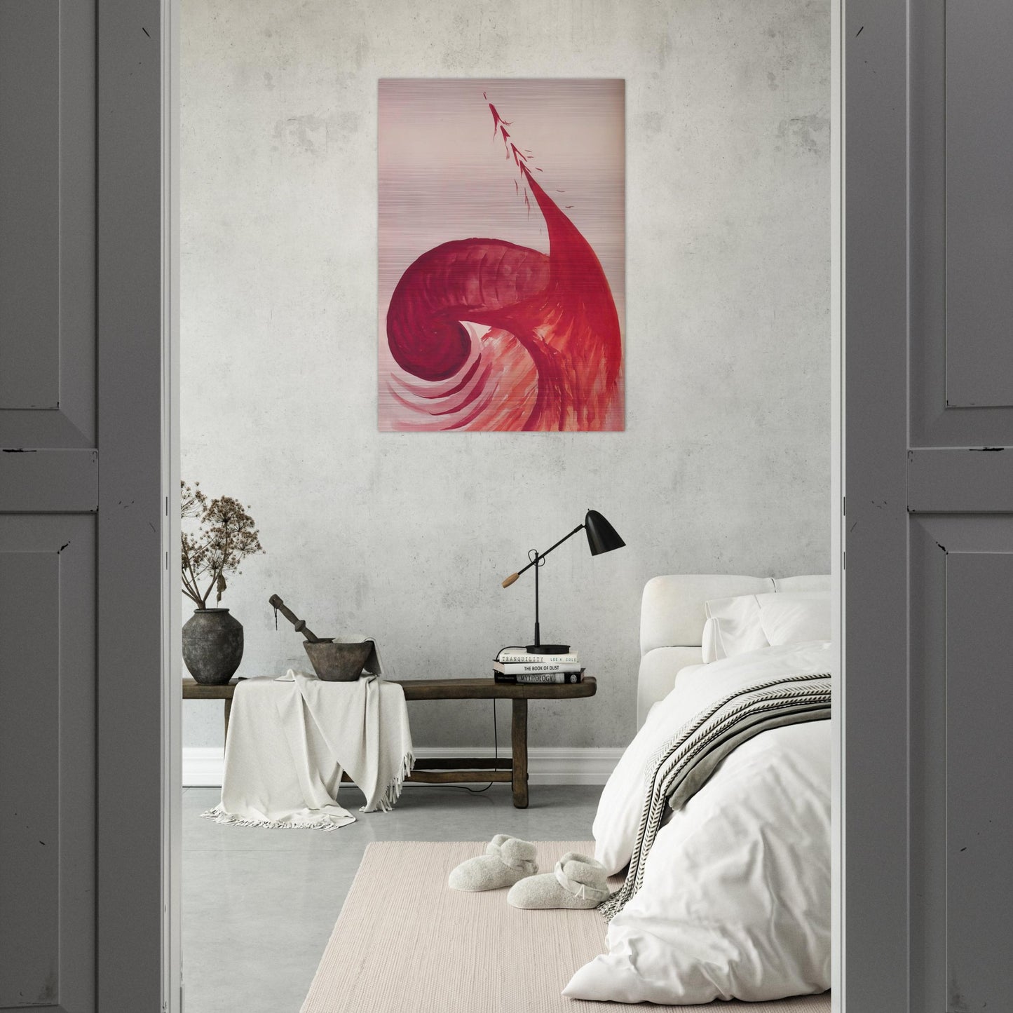 Lo Spirito - 1930 Italy - Benedetta Cappa Brushed Aluminum Print - 70x100 cm / 28x40 inches | Benedetta Cappa Aluminum Print | Benedetta Cappa Prints