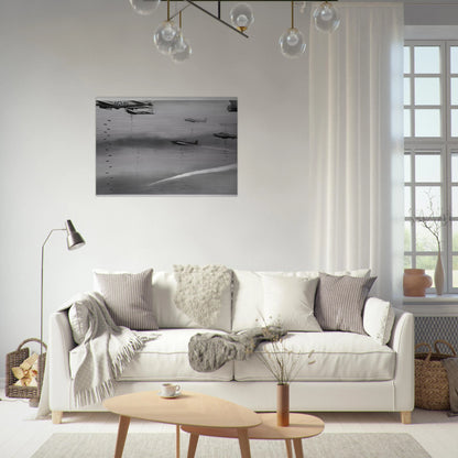 BOMBERS 1963 - Gerhard Richter Brushed Aluminum Print - 70x100 cm / 28x40 inches | Gerhard Richter Aluminum Print | Gerhard Richter Prints