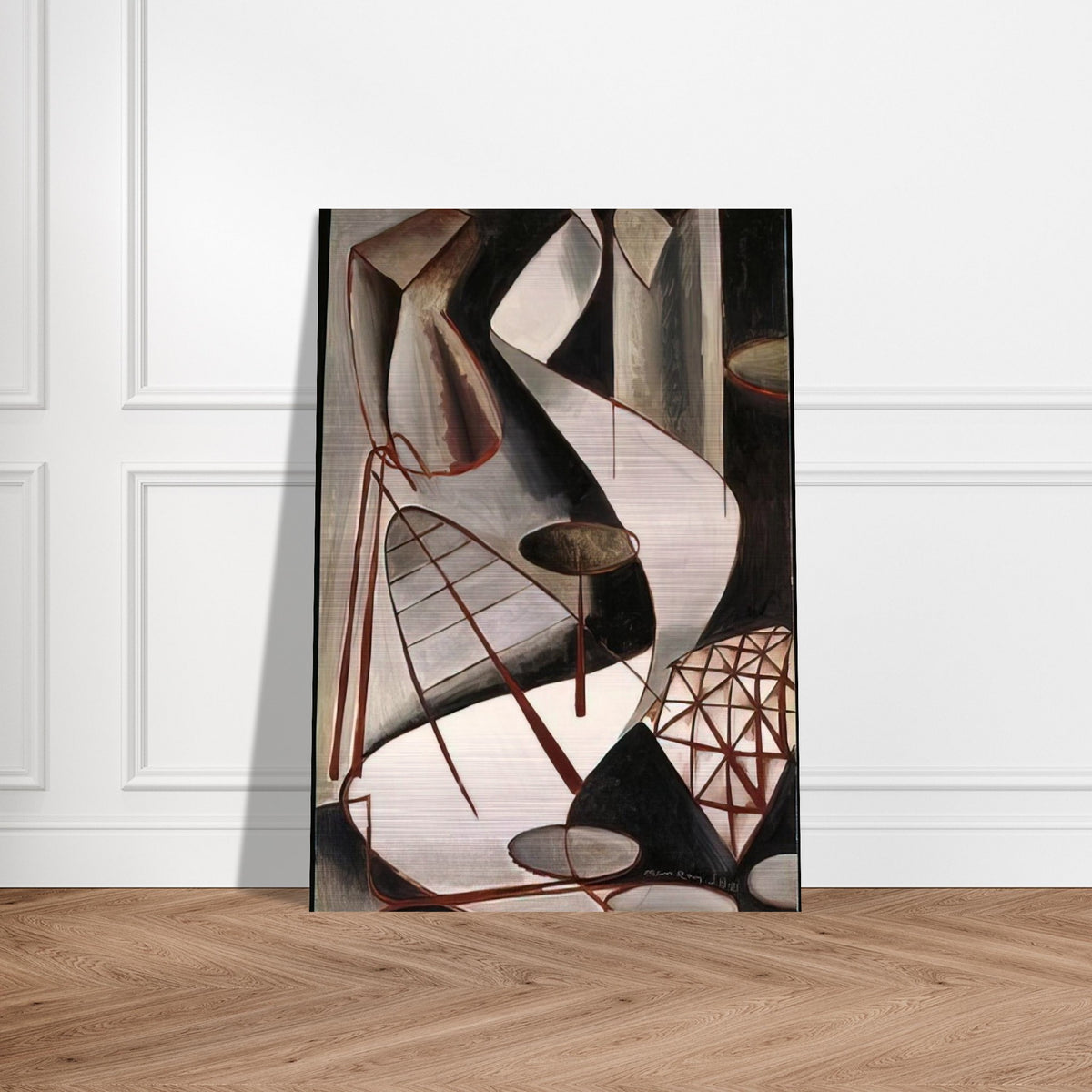 RETURN TO REASON - Man Ray Brushed Aluminum Print - 70x100 cm / 28x40 inches | Man Ray Aluminum Print | Man Ray Prints