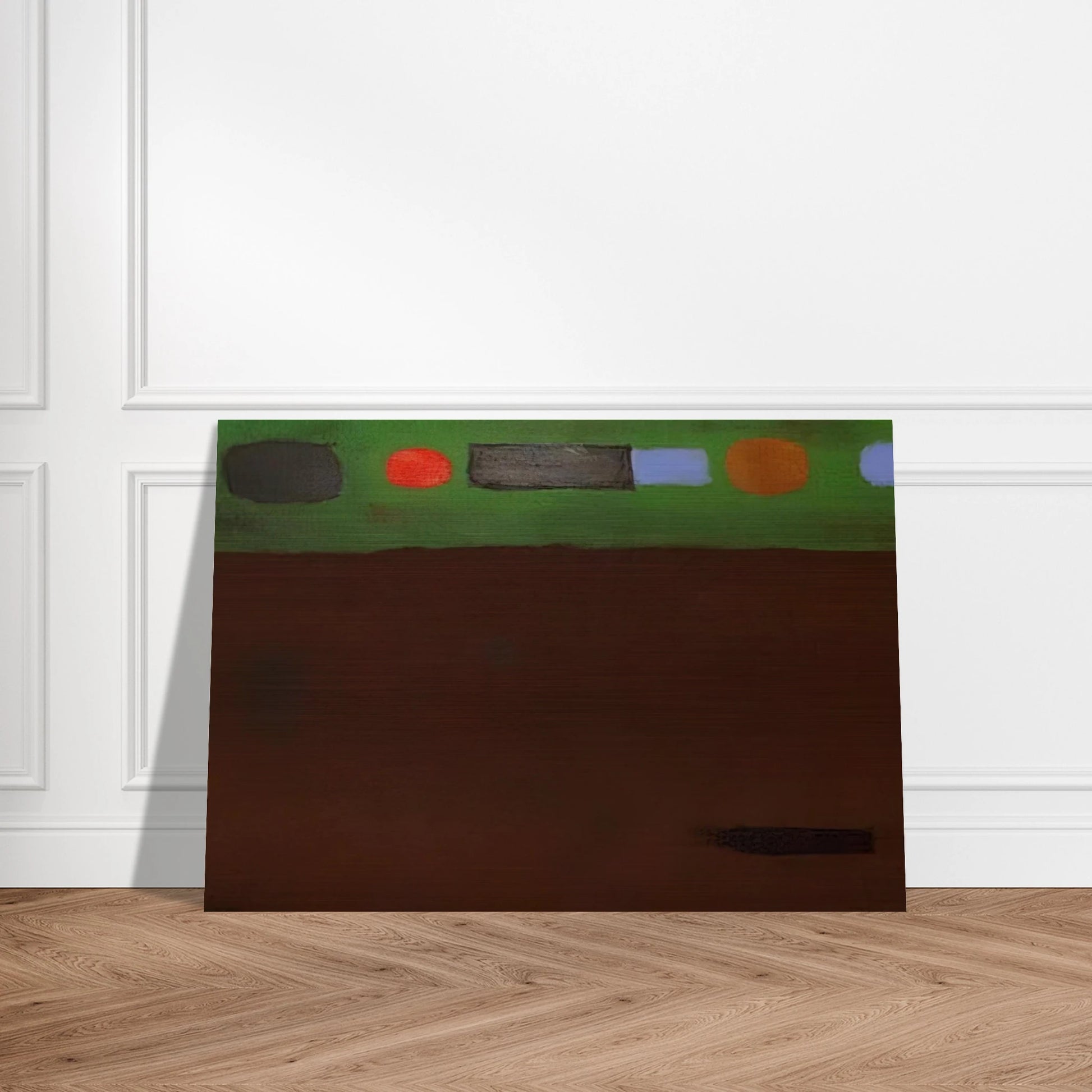 Mood - 1967 - Adolph Gottlieb Brushed Aluminum Print - 70x100 cm / 28x40 inches | Adolph Gottlieb Aluminum Print | Adolph Gottlieb Prints