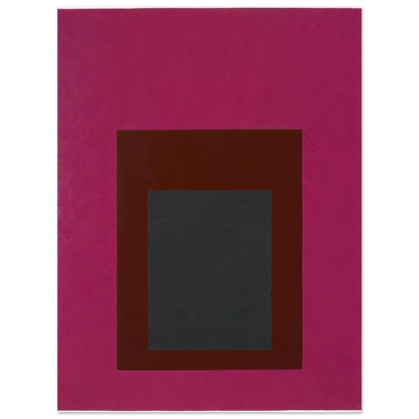 Josef Albers - HOMAGE TO THE SQUARE GUARDED 1952  75x100 cm / 30x40inches Fine Art Poster