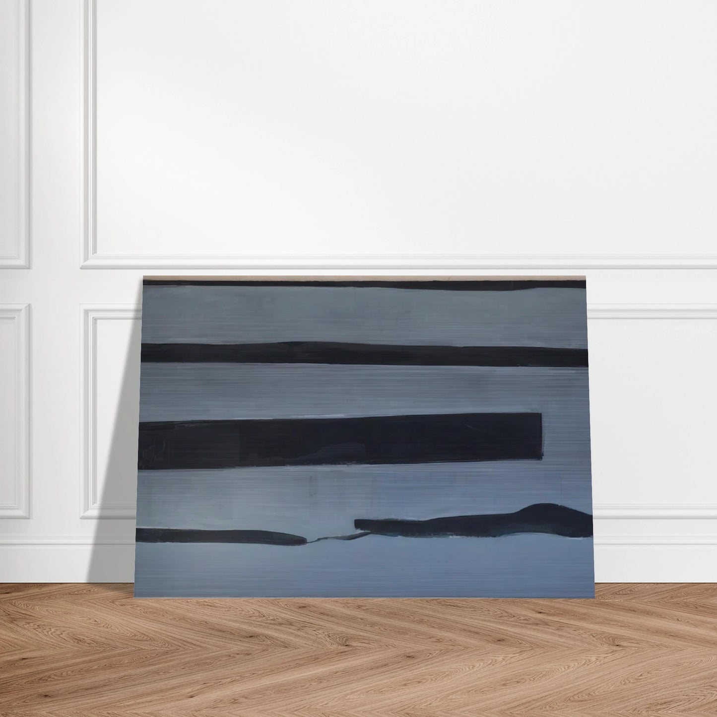 Untitled - 1956 - Donald Judd Brushed Aluminum Print - 70x100 cm / 28x40 inches | Donald Judd Aluminum Print | Donald Judd Prints