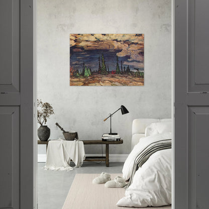 Terre Sauvage - 1913 - A.Y. Jackson Brushed Aluminum Print - 70x100 cm / 28x40 inches | A.Y. Jackson Aluminum Print | A.Y. Jackson Prints