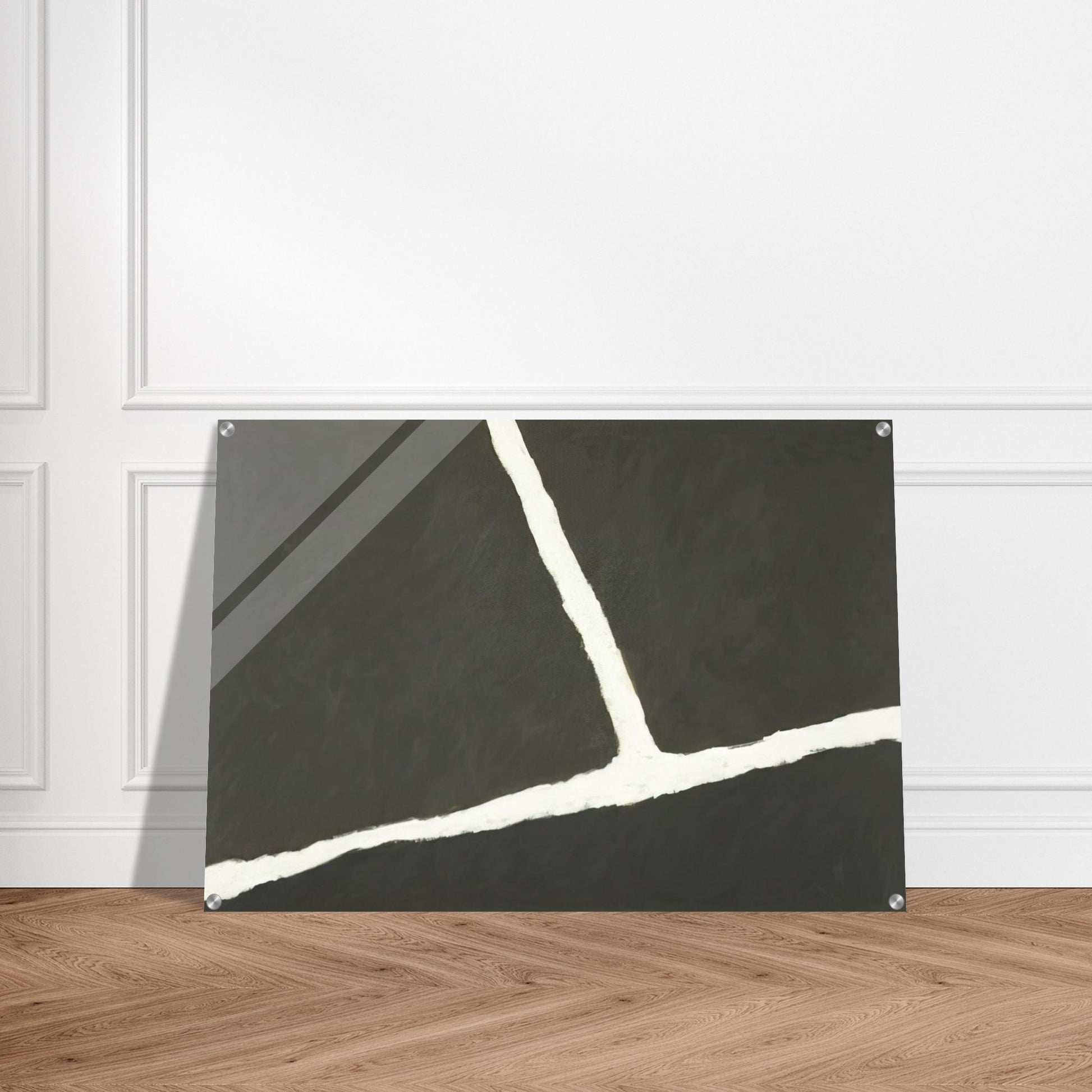 Krijtlijnen HV - 1977 - Raoul De Keyser Acrylic Print - 70x100 cm / 28x40″ inches