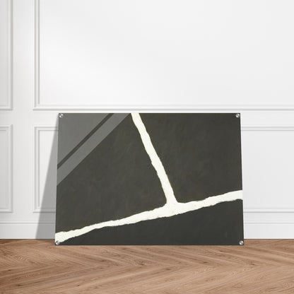 Krijtlijnen HV - 1977 - Raoul De Keyser Acrylic Print - 70x100 cm / 28x40″ inches