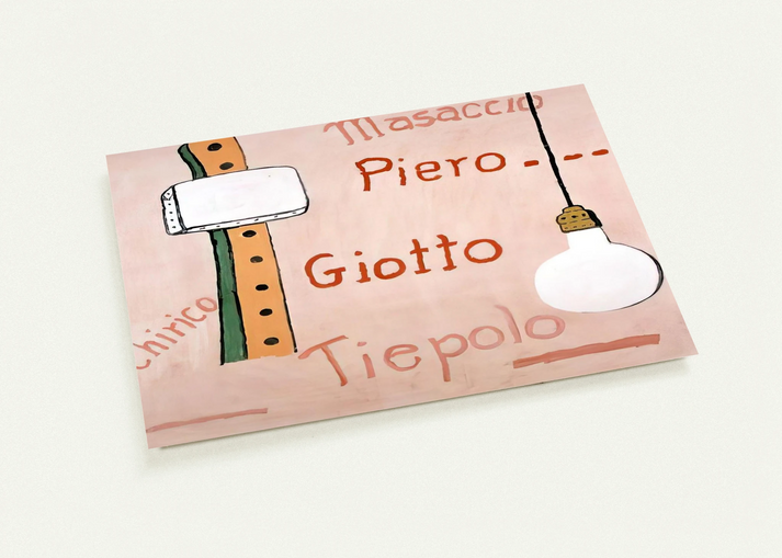 PANTHEON 1973 By Philip Guston Pack of 10 Post Cards | Philip Guston Post Cards | A6 (10.5 x 14.8 cm) - 4.1 x 5.8 inches