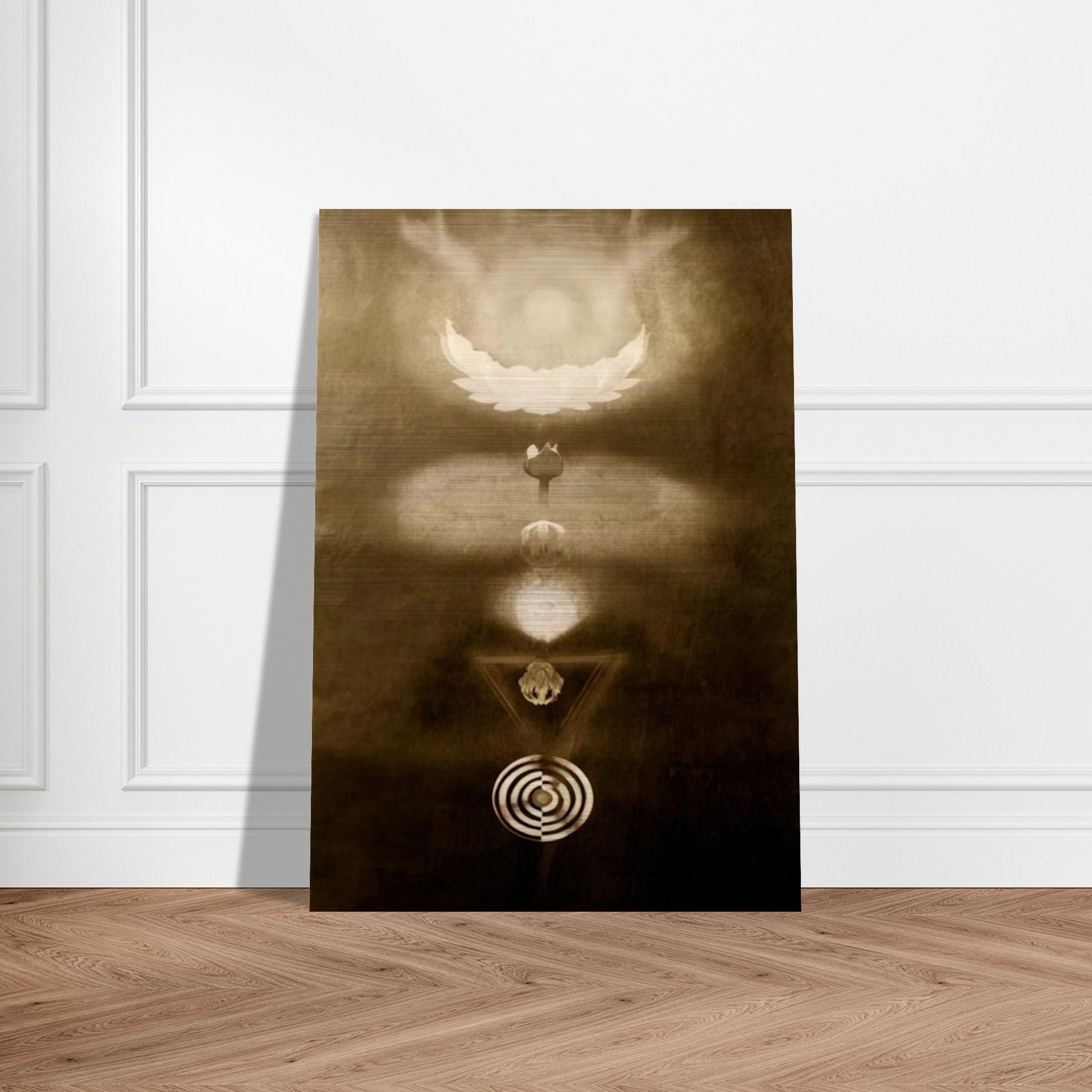 Kundalini - Expressionism - Morris Graves Brushed Aluminum Print - 70x100 cm / 28x40 inches | Morris Graves Aluminum Print | Morris Graves Prints