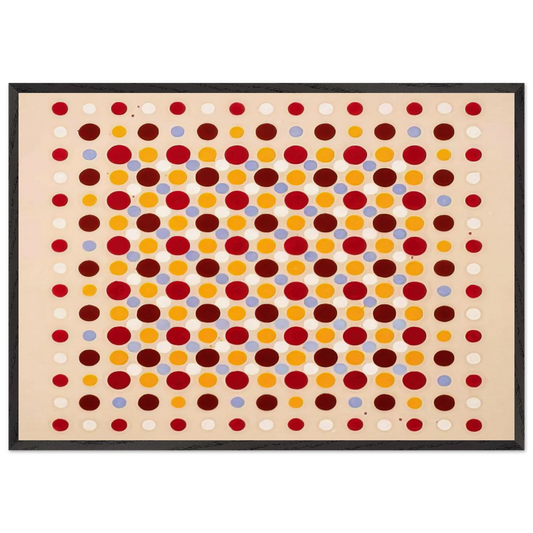Fahrenheit - 1961 - Thomas Downing 70x100 cm / 28x40 inches Framed Art Print – Black Wooden Frame