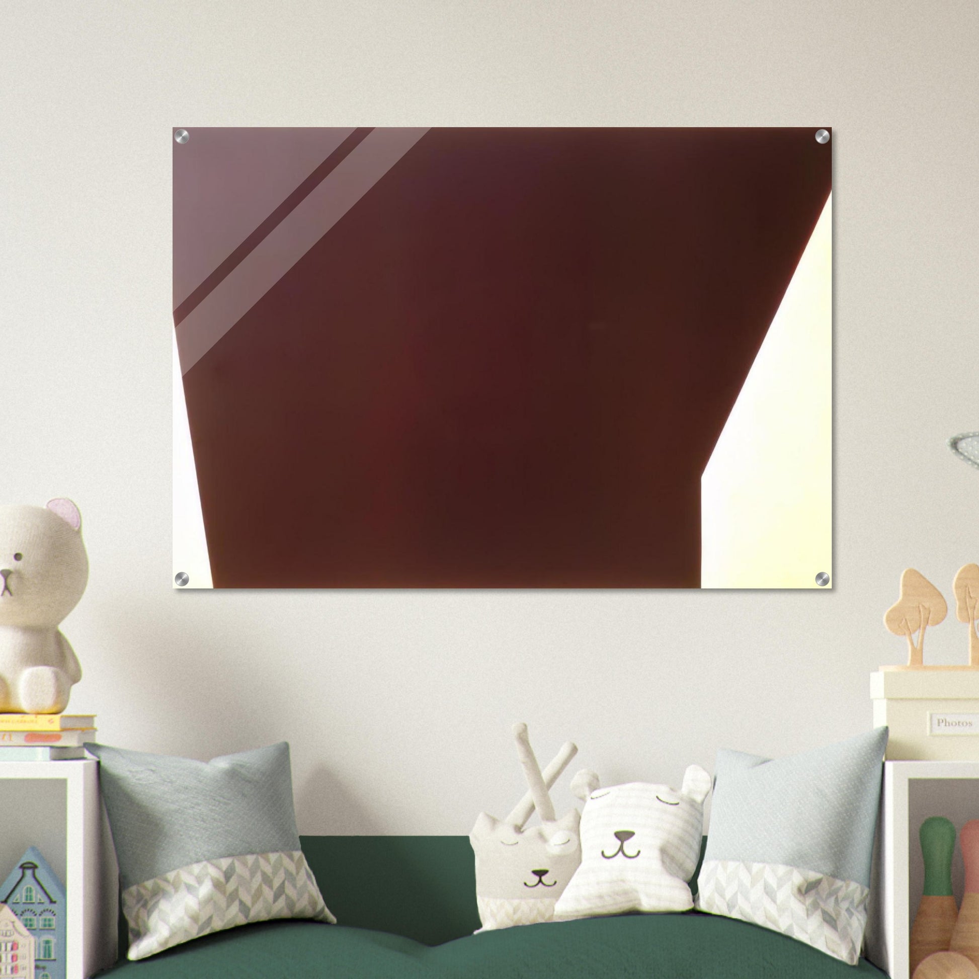 End Gable - 1972 - Leon Polk Smith Acrylic Print - 70x100 cm / 28x40″ inches | Leon Polk Smith Wall Art | Leon Polk Smith Prints