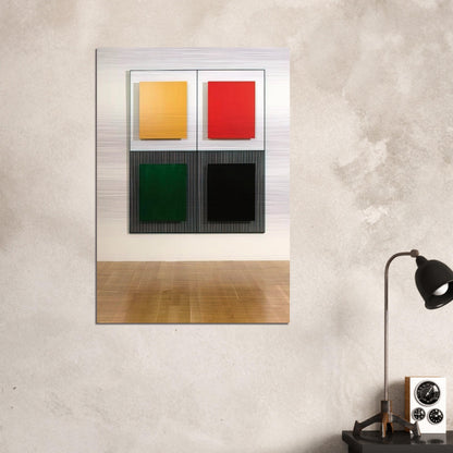 MARICHE 2 1997 - Jesus Rafael Soto Brushed Aluminum Print - 70x100 cm / 28x40 inches | Jesus Rafael Soto Aluminum Print | Jesus Rafael Soto Prints