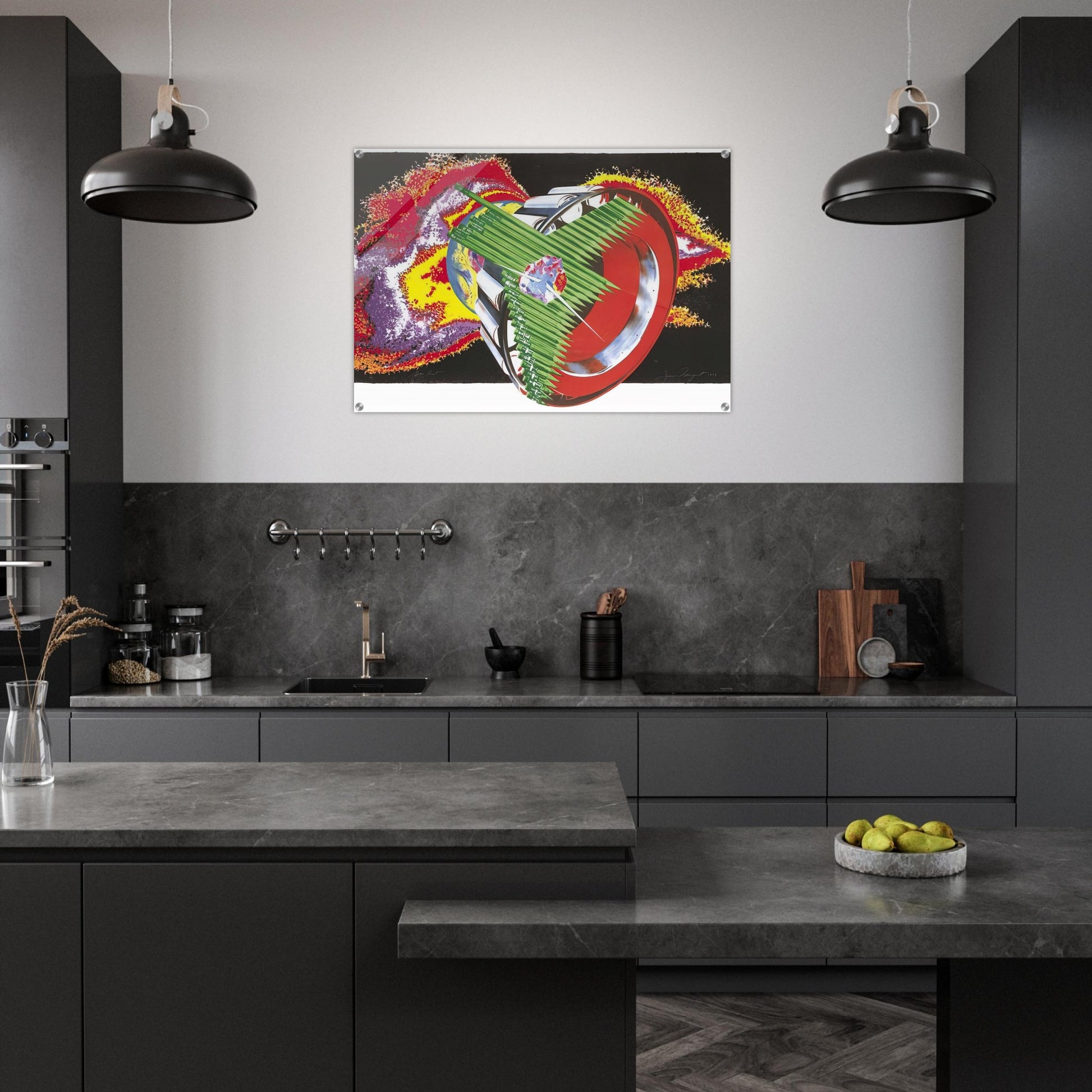 Space Dust - James Rosenquist Acrylic Print - 70x100 cm / 28x40″ inches