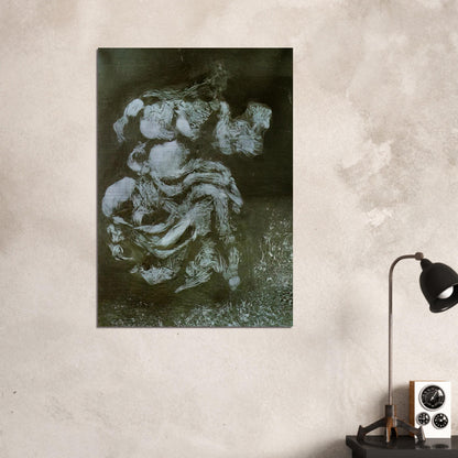 A FATE OF THE PARTHENON - Salvador Dali Brushed Aluminum Print - 70x100 cm / 28x40 inches | Salvador Dali Aluminum Print | Salvador Dali Prints