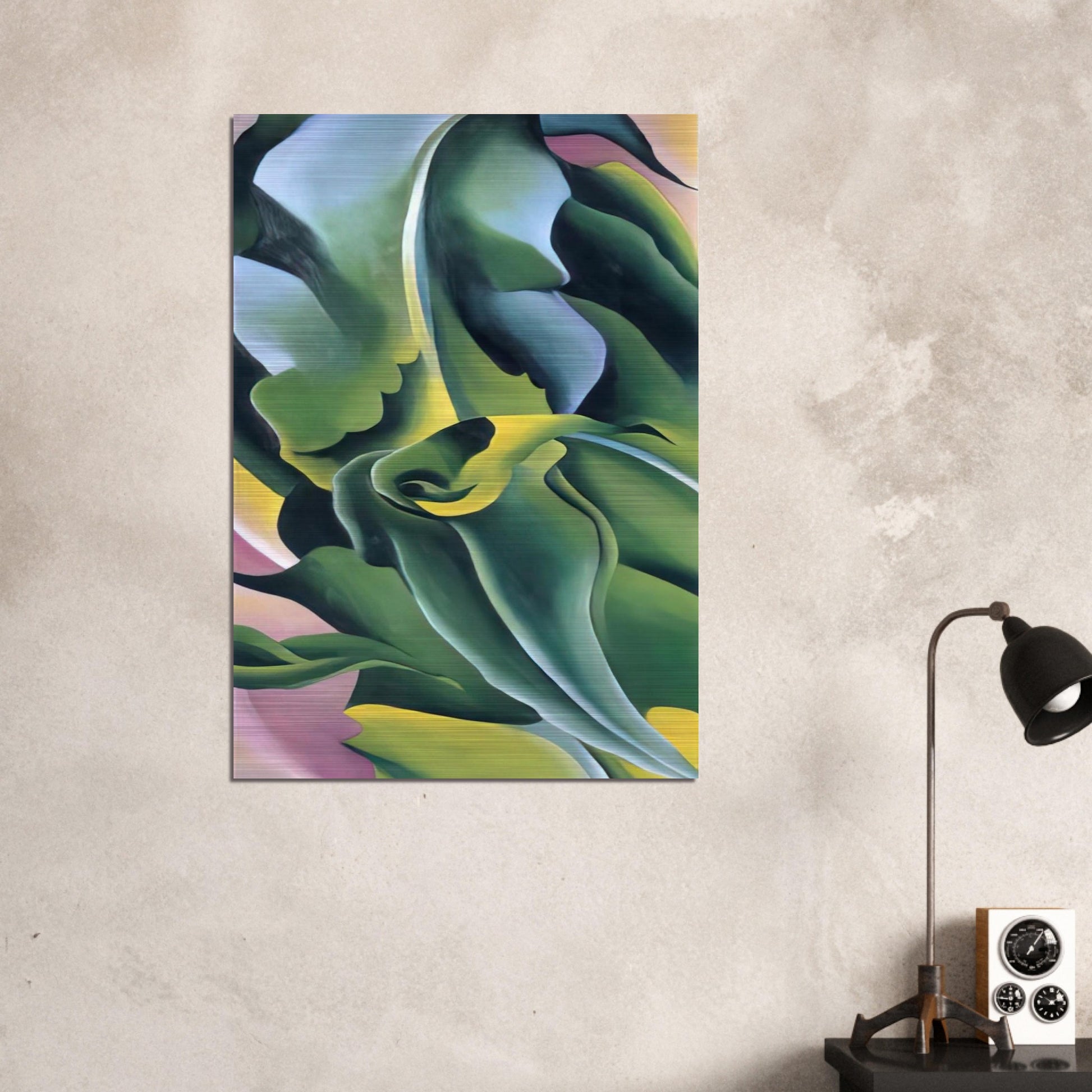 Corn No. 2 - Georgia O'Keeffe Brushed Aluminum Print - 70x100 cm / 28x40 inches | Georgia O'Keeffe Aluminum Print | Georgia O'Keeffe Prints
