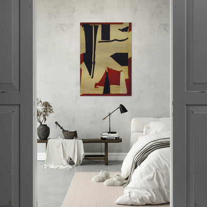 Banner - 1962 - Larry Zox Brushed Aluminum Print - 70x100 cm / 28x40 inches | Larry Zox Aluminum Print | Larry Zox Prints