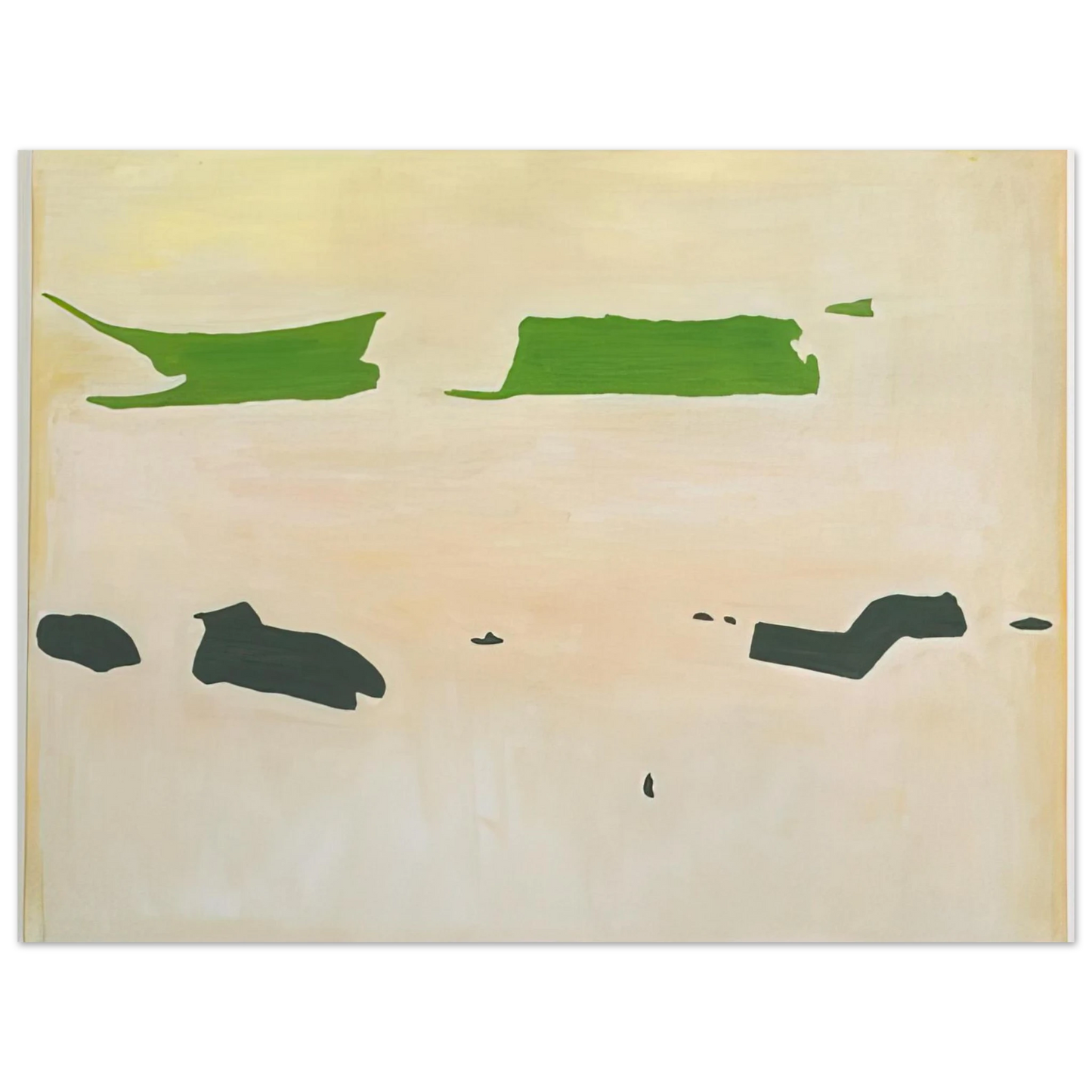 Raoul De Keyser - Clos - 2003  75x100 cm / 30x40inches Fine Art Poster