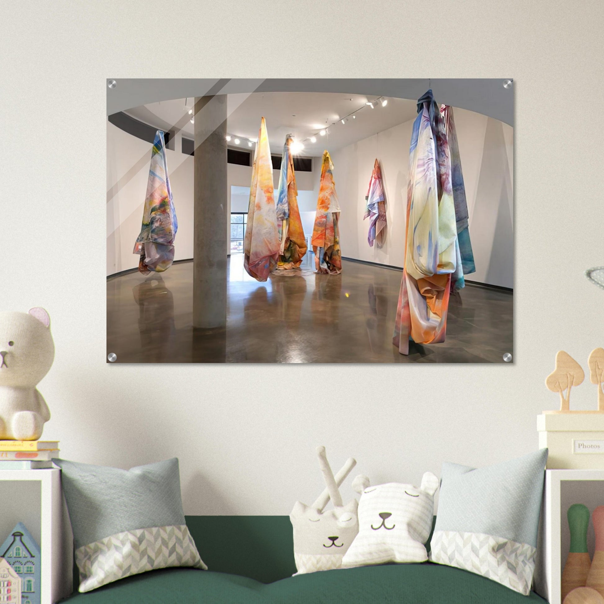 Close to Trees - Sam Gilliam Acrylic Print - 70x100 cm / 28x40″ inches