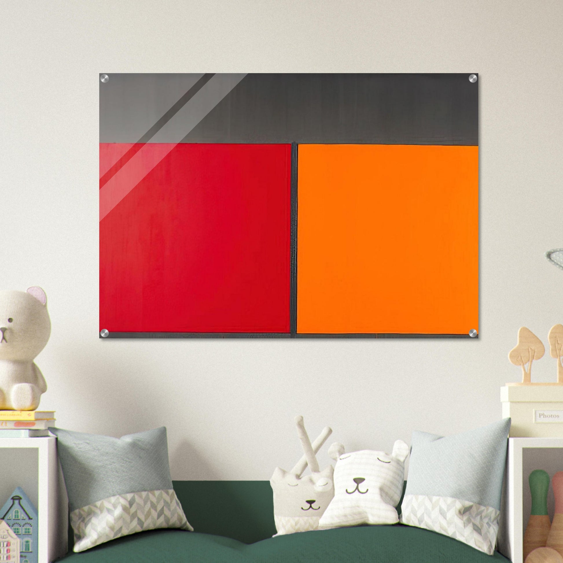 15.10.67 - 1967 - John Hoyland Acrylic Print - 70x100 cm / 28x40″ inches