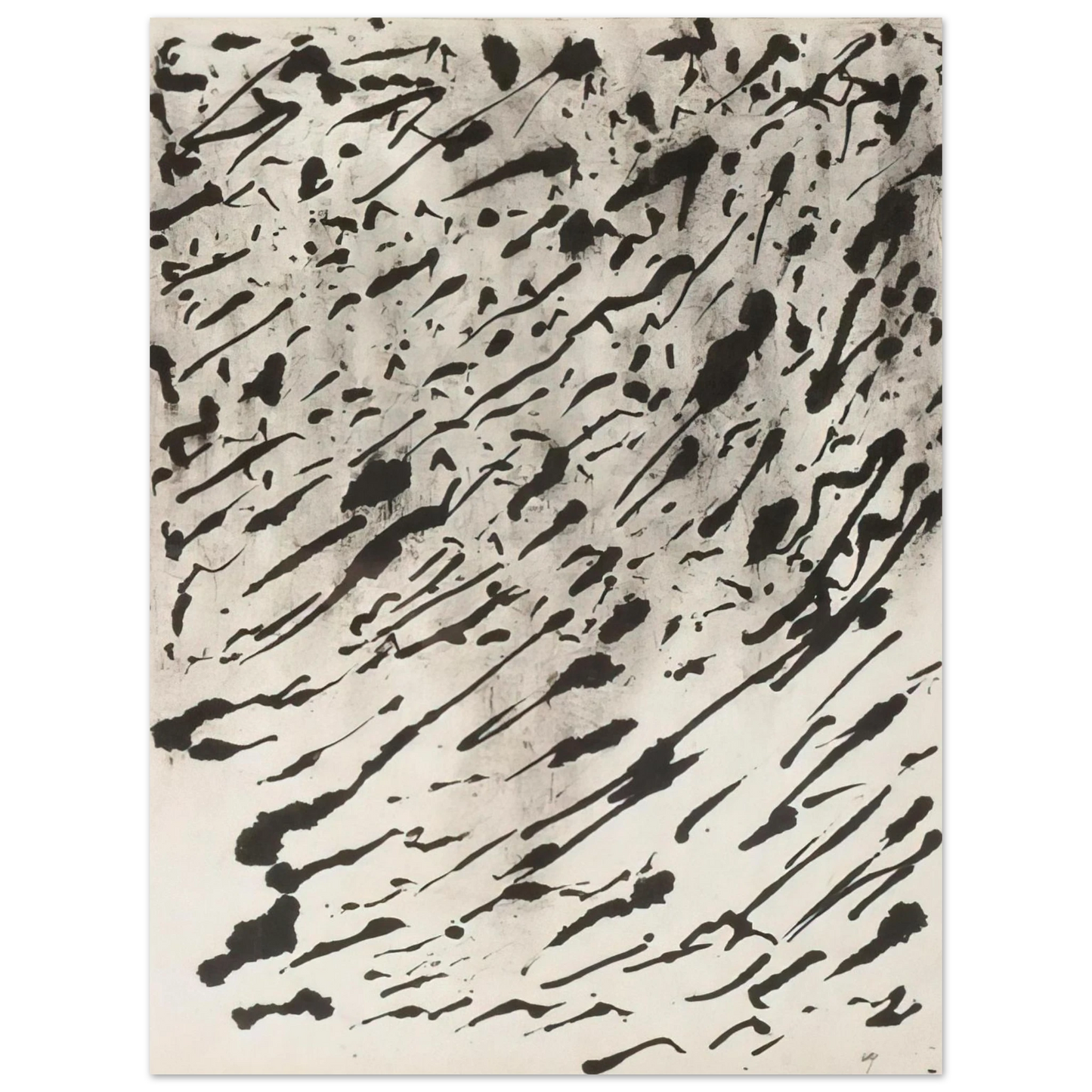 Henri Michaux - UNTITLED 5  75x100 cm / 30x40inches Fine Art Poster