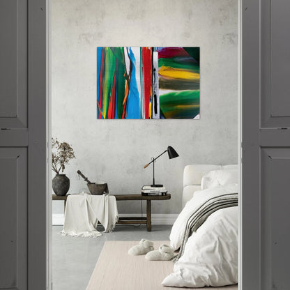 Phenomena Astral Tundra - Paul Jenkins Brushed Aluminum Print - 70x100 cm / 28x40 inches | Paul Jenkins Aluminum Print | Paul Jenkins Prints