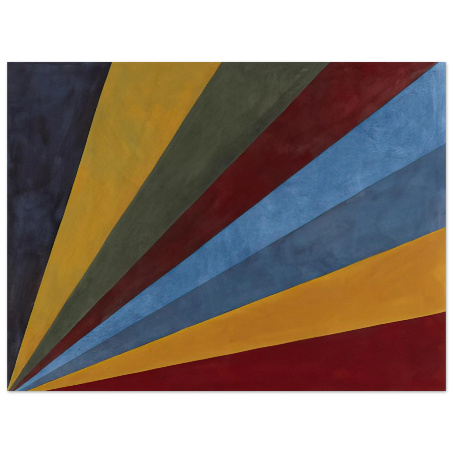 Sol LeWitt - Colors from Corners  75x100 cm / 30x40inches Fine Art Poster