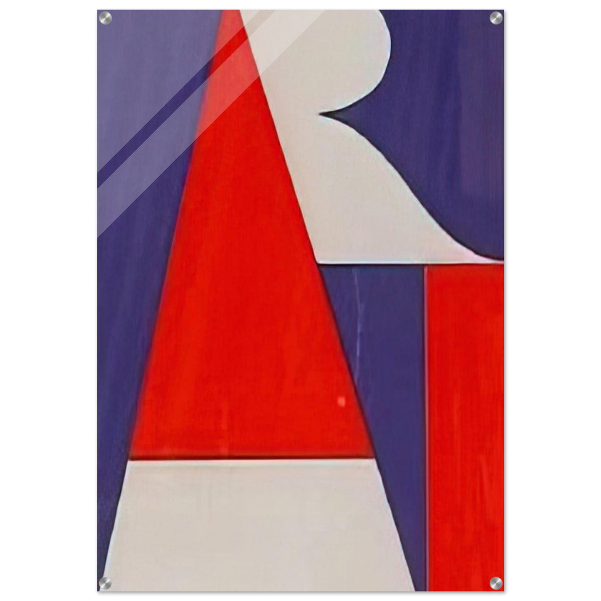 The American Art - Robert Indiana Acrylic Print - 70x100 cm / 28x40″ inches