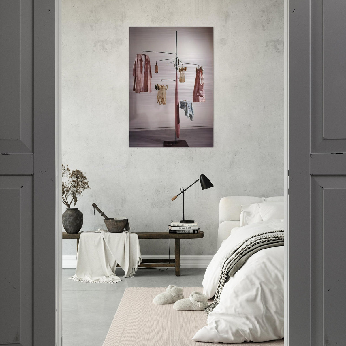 PINK DAYS AND BLUE DAYS 1997 - Louise Bourgeois Brushed Aluminum Print - 70x100 cm / 28x40 inches | Louise Bourgeois Aluminum Print | Louise Bourgeois Prints