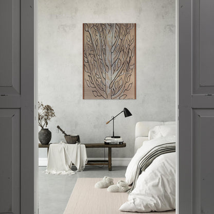 THE TREE 1951 - Henri Matisse Brushed Aluminum Print - 70x100 cm / 28x40 inches | Henri Matisse Aluminum Print | Henri Matisse Prints