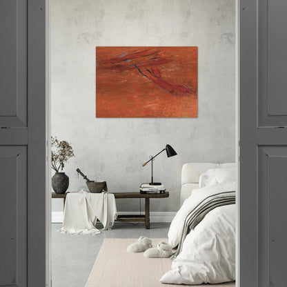 AUGUST 17TH 1998 - Susan Rothenberg Brushed Aluminum Print - 70x100 cm / 28x40 inches | Susan Rothenberg Aluminum Print | Susan Rothenberg Prints