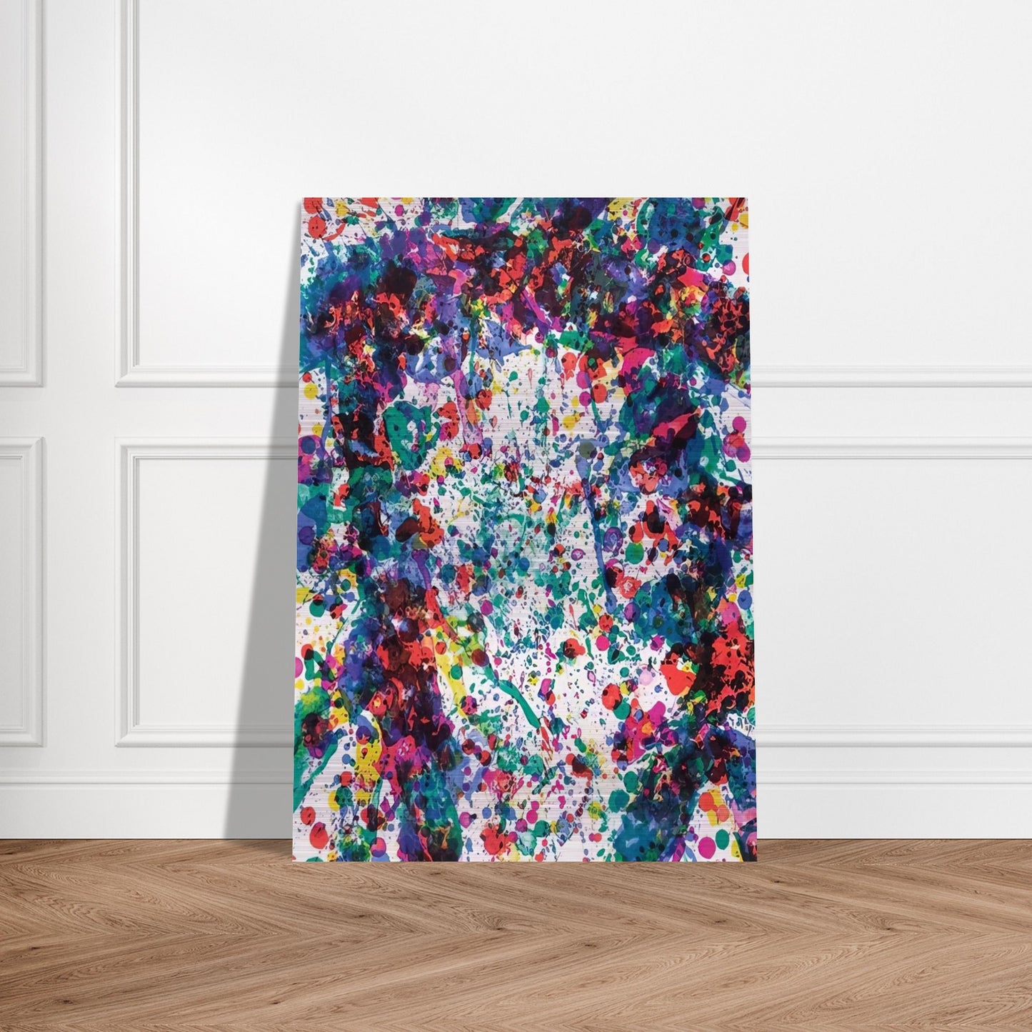 Dewy Unicorn - Sam Francis Brushed Aluminum Print - 70x100 cm / 28x40 inches | Sam Francis Aluminum Print | Sam Francis Prints
